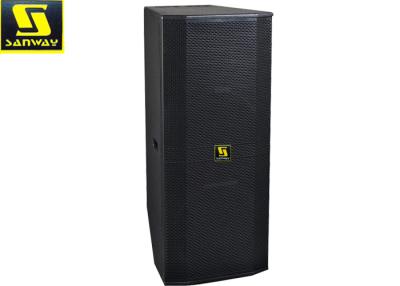 Chine le Subwoofer extérieur de PA de 800W AES 59kg conjuguent 15 pouces pour la grande exposition à vendre