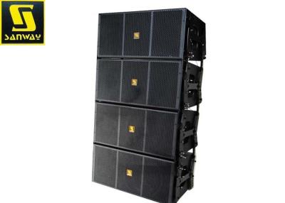 China 12 Inch Mini Self Powered Line Array Speakers Compact Line Array Birch Plywood Box for sale