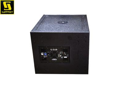 China 106dB SPL 18inch aktiver Subwoofer-Sprecher mit Modul D3 DSP angetriebenes Ampere zu verkaufen