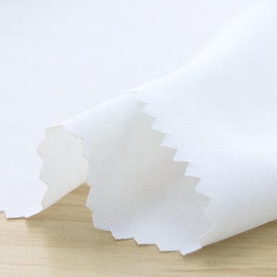 China 75D Polyester Breathable Linen Imitation Eco - Friendly Recycled Fabric For Clothing for sale