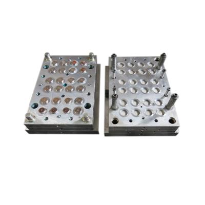 China Plastic Cold Runner Tube Cap Mold / Hot Runner Injection 24cavities Spinner for sale