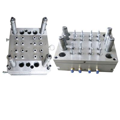 China High Quality Cold Runner / Hot Runner 16 Cavities Injection Medical Test Plastic Tube Mold for sale