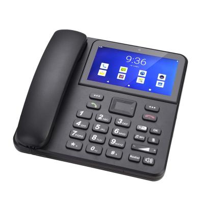 China 5 Inch Smart 4G Fixed Wireless Phone , 4G LTE Android Fixed Wireless Desktop Phone for sale