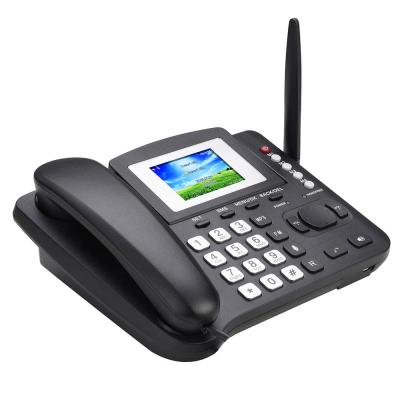 China Color Display SIM Card Wireless Phone , GSM SIM Type Landline Phone Backup Battery for sale