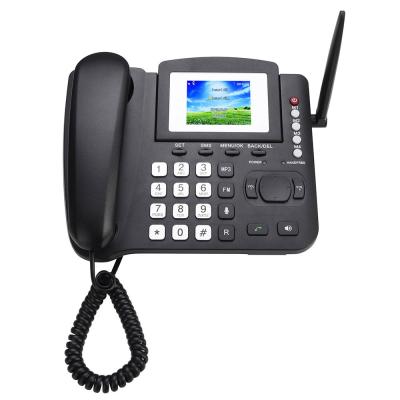 China Color Screen GSM Wireless Desktop Phone FM Radio MP3 Multi language for sale