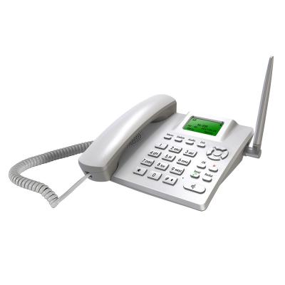 China 5V 1A GSM Wireless Desktop Phone FM Radio MP3 Phone Book for sale