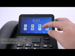 Video Call Android Fixed Wireless Phone With WIFI Hotspot Bluetooth