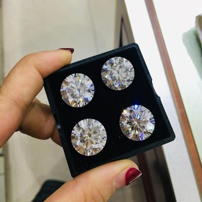 China 2021 Star GRA Certificate D Color VVS1 Per Unit Price Round Loose Moissanite Stones for sale