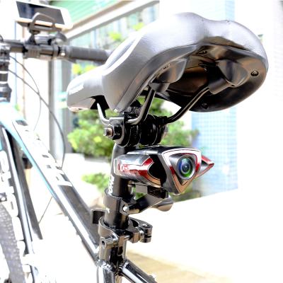 China With Rear Light And Rotate Full HD 1080P Light Hot Sale Action Helmet Camera Sports Camera Bicycle Camera Support TF Card for sale