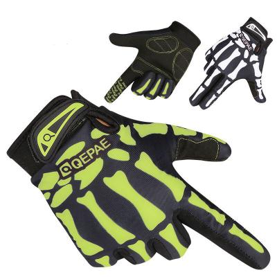 China Comfortable Custom Outdoor Full Finger Racing Mountain Bike Riding Sport Winter Cycling Gloves for sale