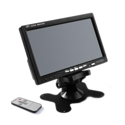 China Picture In Picture Sunway Factory 7 Inch Car LCD Auto Monitor Video Monitor for sale