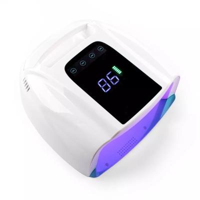 China Wholesale price 96w professional high quality pro cure cordless uv led nail lamp with customize logo BEC910 for sale