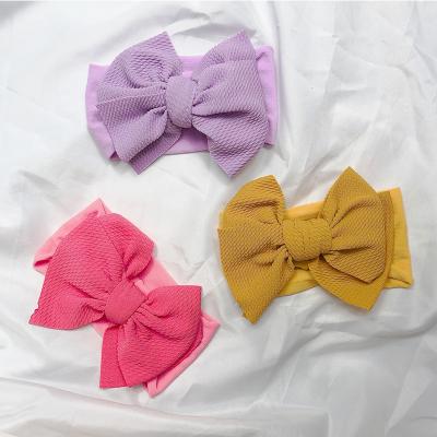 China Baby Toddler Nylon Baby Toddler Headbands Infant Girl Kids Hair Accessories Set Headband Friendly Material for sale