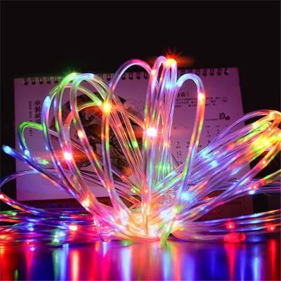 China Outdoor Waterproof Warehouse Christmas Festival Lights 50/100/200/300 Solar Led 8mode Garden Wedding Decorative INS Holiday Lighting (Old) for sale