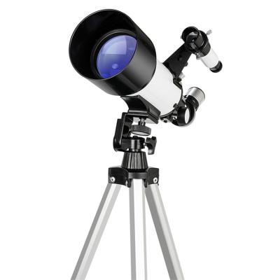 China Reflector 70mm Aperture 400mm Space Refractor Optical Glass Astronomical Telescope 16-40x70 With Tripod for sale