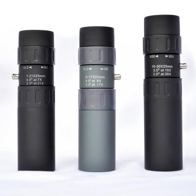 China Hunting Make Your Mark High Power Zoom 10-30x Non-infrared 8-17x 7-21x Long Range Monocular for sale