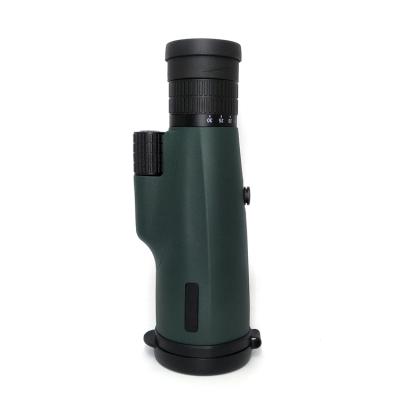 China 8-22x50 10-30x50 Multifunctional Super Zoom Green Color Monocular Telescope Telescope For Mobile Phone for sale