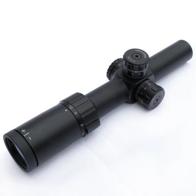 China OEM First Magnification 1.2-6x24 Reticle Low Focal Plane Rifle Scope 1.2-6x24 FFP for sale