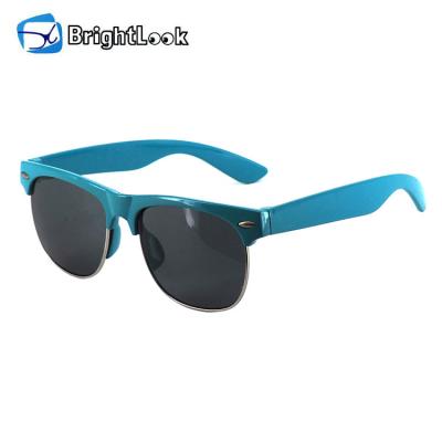 China Ease 2020 New Fashion Custom Printed Hot Selling Classic Style UV400 Kids Plastic Sunglasses for sale