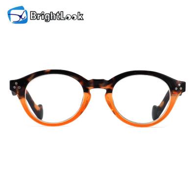 China Thin Brightlook 2020 Wholesale Custom Logo Mix Color PC Frame Reading Glasses for sale