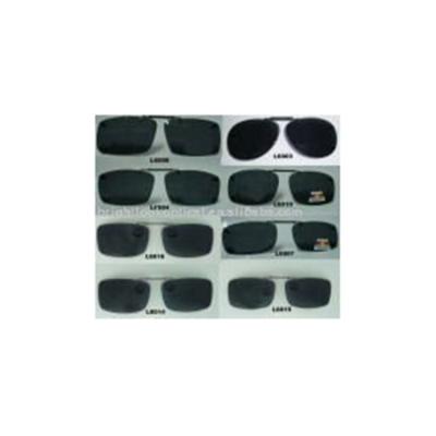 China Relax rimless spring clip on sunglasses, polarized sunglasses for sale