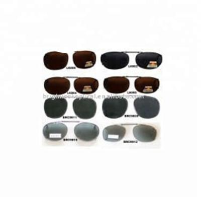 China Eyewear Spring Polarized Clip On Sunglasses for sale