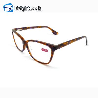 China For High Quality Brightlook Acetate Optical Frames CE Spectacles Reading Glasses MOQ 300pcs Reading Glass for sale