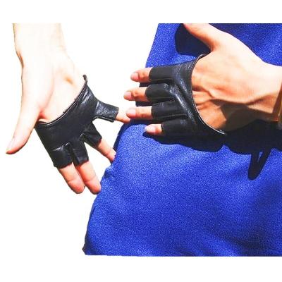 China Wholesale Soft Fashion Style Women's New 4 Finger Black 100% Evening SheepLeather Gloves For Size S M L XL 2XL for sale