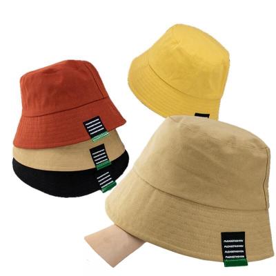 China Unisex High Quality Black Beige Yellow Fisherman Hat Breathable Comfort Wholesale Wine Red Cotton Material Sun Bucket Hat for sale