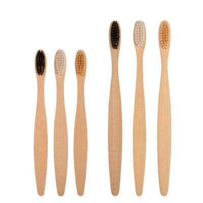 China Wholesale Bamboo Toothbrush Eco - Friendly Disposable Customized For Kids For Adult for sale