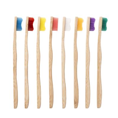 China Custom Bamboo Toothbrush Eco - Friendly Disposable For Hotel for sale