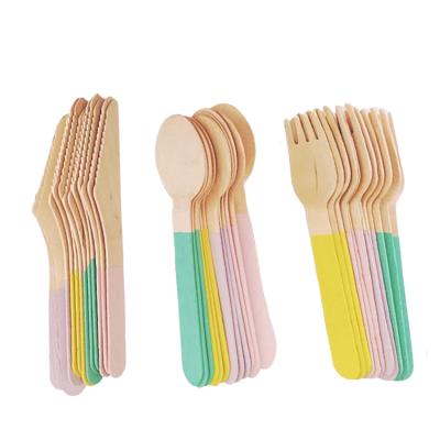 China EXW/FOB/CIF/DDP Disposable Biodegradable Disposable Cutlery For Party Custom Logo for sale