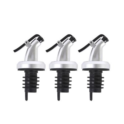 China Non Spill Useful Olive Oil Stoppers For Glass Wine Bottles Dressing Bottle Stoppers for sale