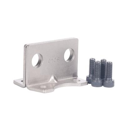 China Fixed Slim SC32/40/50/63/80/100/125/160/200/250LB AIRTAC Cylinder Bracket Accessories for sale