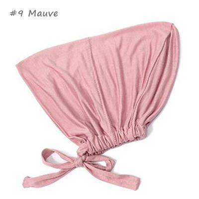 China New Underscarf Scarves Hijab Hat Turban Female Headwrap Short Soft Modal Muslim Inner Islamic Hood Hat for sale