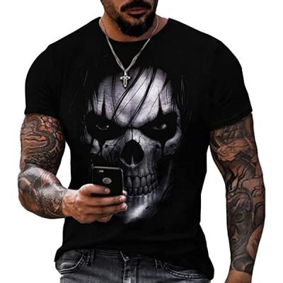 China QUICK DRY Plus Size Men's Tiger Short Sleeve Men's T-shirt Animal 3D Graphic Design 3D Graphic Design Wear Lion Causal T-Shirt for sale