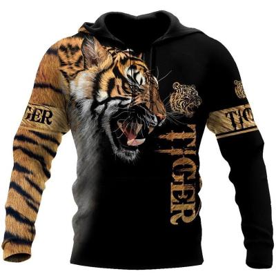 China QUICK DRY Tiger 3D Printed Sportswear Autumn Winter Male Lion Tracksuit Hoodies /Pullover/Jacket/Pants Men's Sweatshirt Hoodies for sale