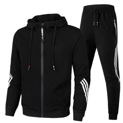 China QUICK DRY Custom Running Wear Mens Blanket Jogging Suits Set 2 Piece Jogging Tracksuit With Logo for sale