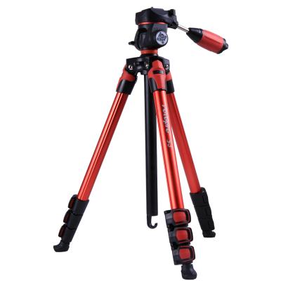 China Fotopro PORTABLE Portable Moving Aluminum Camera Tripod Stand With Rubber Feet for sale