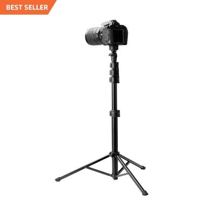 China Fotopro Adjustable Ring Light Stand Tik Tok Live Streaming Smartphone Tripod for sale