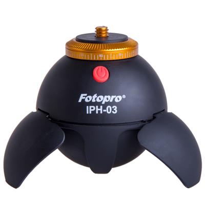 China Fotopro Video Camera 360 Degree Rotation for Camera or Phone with Electronic Time Lapse Selfie Tripod Ball Panorama Head for sale