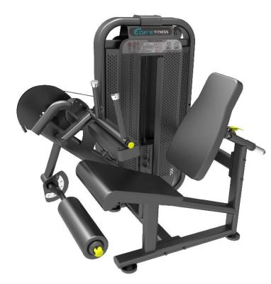 China DFT Factory Gym Universal Equipment DFT-2019 Seated Leg Curl for sale