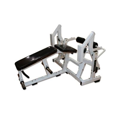 China 2021 Hammer Strength Style Leg Hammer DFT-T021 Strength Style Leg Curl Gym Lateral Fitness Equipment Gym Trainer Leg Curl Lat Machine White Color for sale