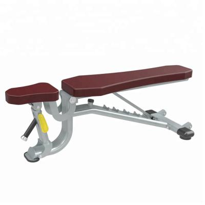 China Shandong DFT Fitness Gym Bench KJ-1244 Indoor Adjustable Bench for sale