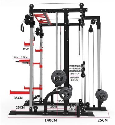 China ONESTARSPORTS Factory Price Adjustable Home Multi Function Gym Equipment Functional Station Smith Machine for sale