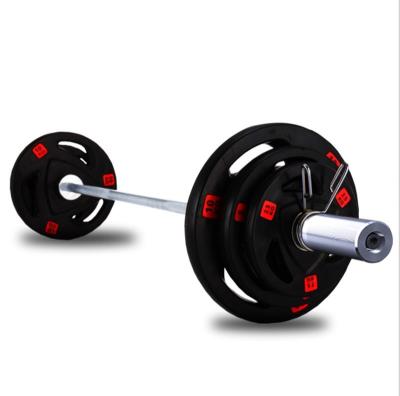 China High Quality One Star Commercial Gym Weight Lifting Use Weight Plates Rubber Coated Plates for sale