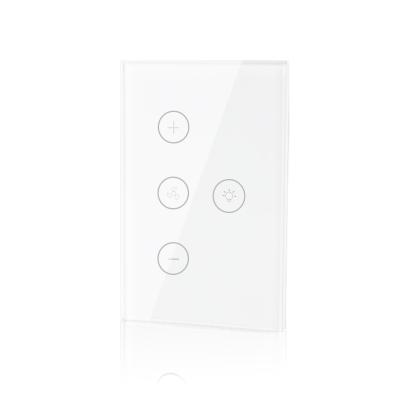 China ABS+ Tempered Glass Wifi Fan Lamp Remote Control Smart Work With Alexa GoogleHome IFTTT for sale