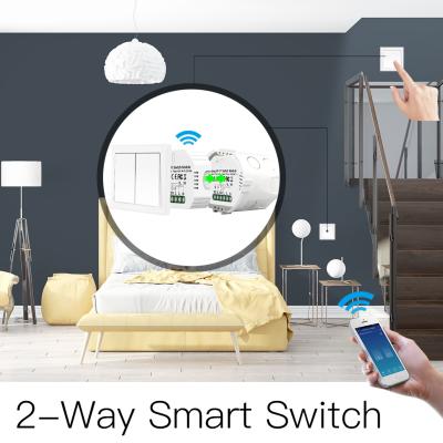 China New Smart Wifi Lamp Switch Diy Breaker Module Tuya APP Remote Control MS-104B for sale