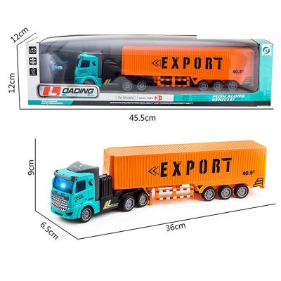 China Best RC Hobby Gift for Kids Container Detachable Head Container Truck Simulation Remote Control Car for sale