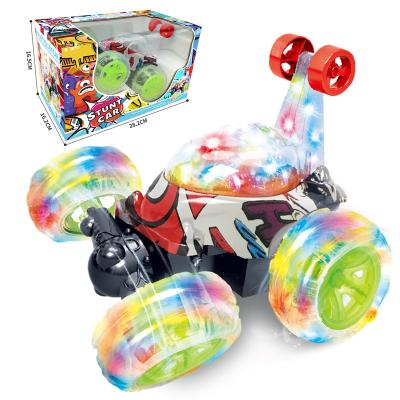 China RC Hobby Hotselling Children's Electric RC Car Toys 360 Degree Rotation Graffiti Jump Remote Control Car for sale